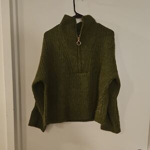 Olive Green Women's Sweater